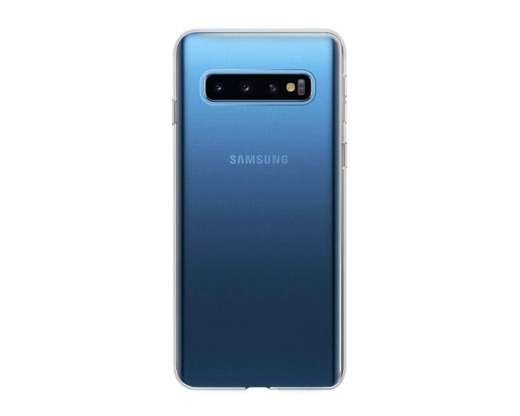 Funda Silicona Samsung Galaxy S10 Transparente Ultrafina