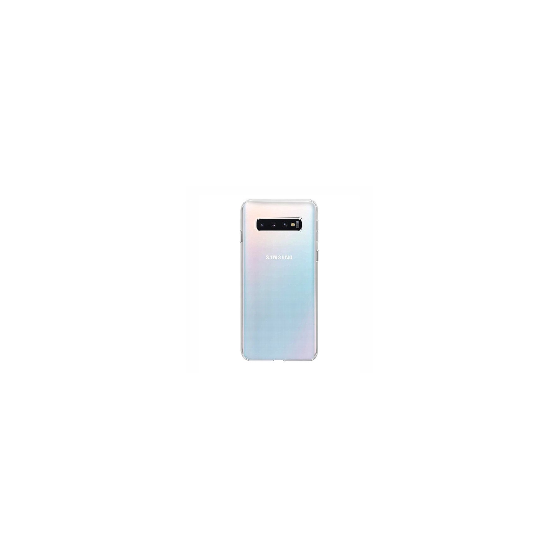 Funda Silicona Samsung Galaxy S10 Plus Transparente Ultrafina