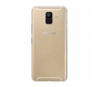 Funda Silicona Samsung Galaxy A6 Plus 2018 Transparente Ultrafina