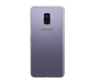 Funda Silicona Samsung Galaxy A8 2018 Transparente Ultrafina