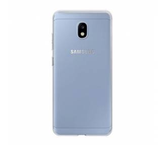 Funda Silicona Samsung Galaxy J3 2017 Transparente Ultrafina