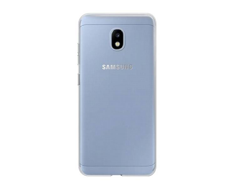 Funda Silicona Samsung Galaxy J3 2017 Transparente Ultrafina