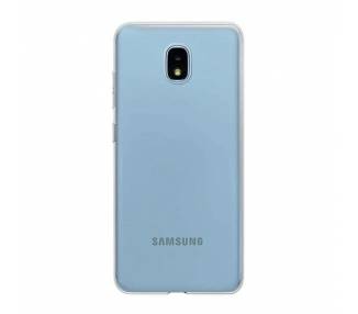 Funda Silicona Samsung Galaxy J3 2018 Transparente Ultrafina