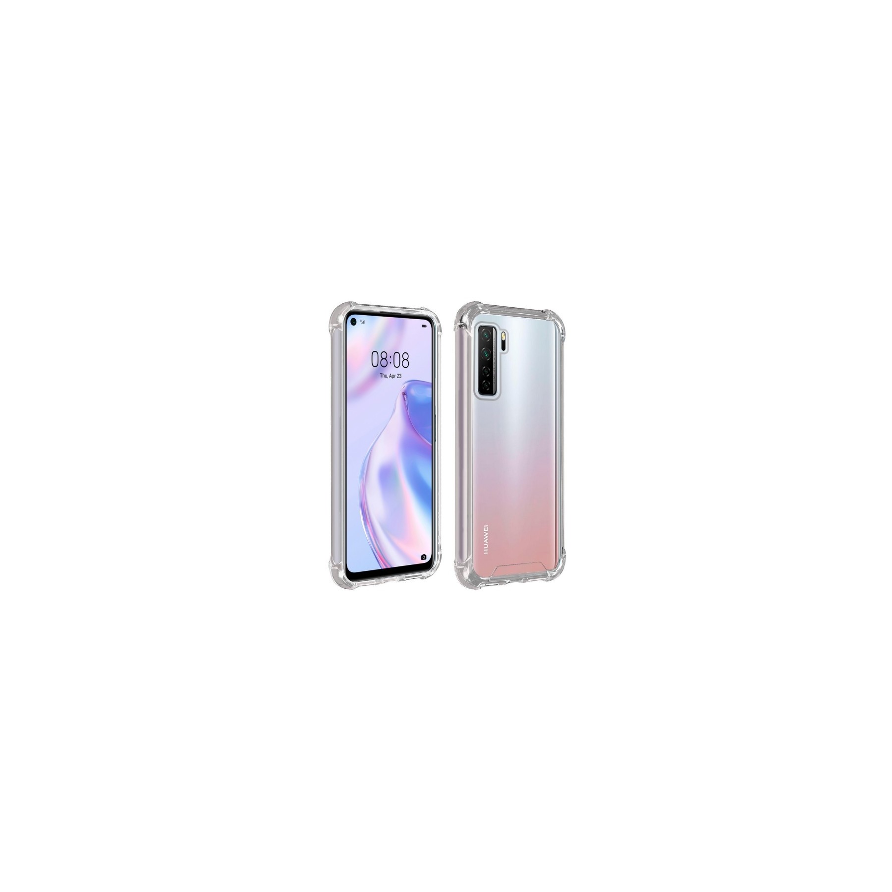 Funda Antigolpe Huawei P40 Lite 5G Gel Transparente con esquinas Reforzadas