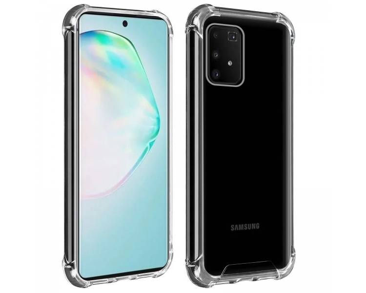 Funda Antigolpe Samsung Galaxy A91 Gel Transparente con esquinas Reforzadas