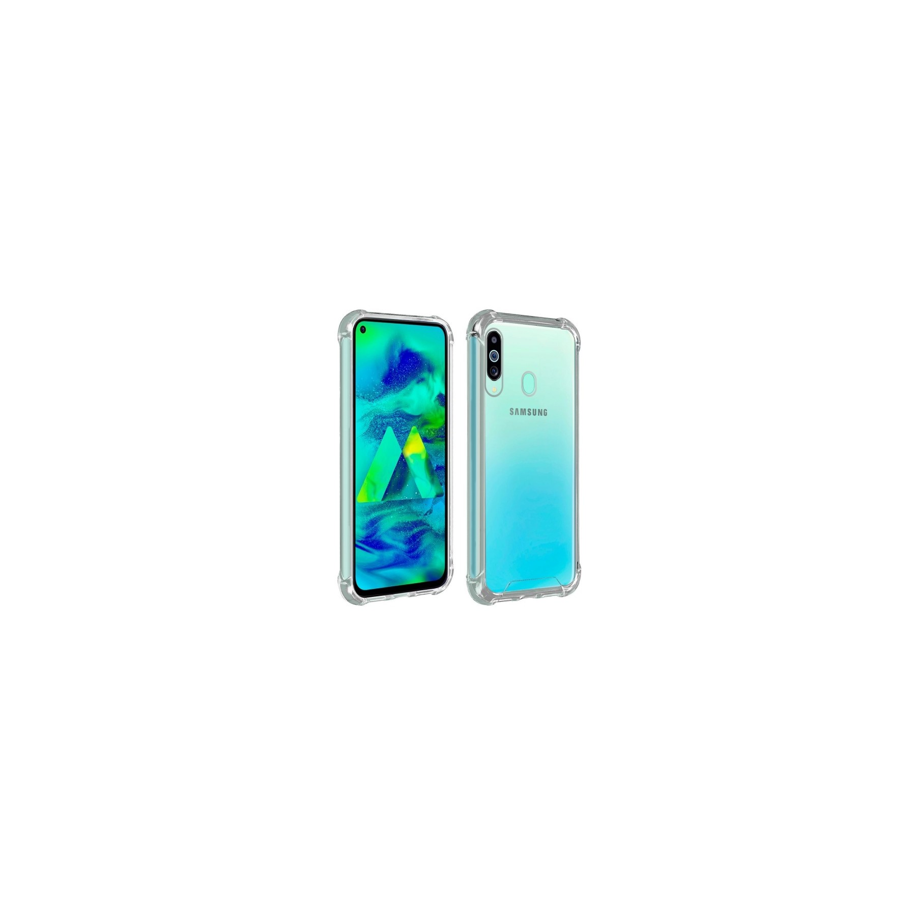 Funda Antigolpe Samsung Galaxy A60 Gel Transparente con esquinas Reforzadas