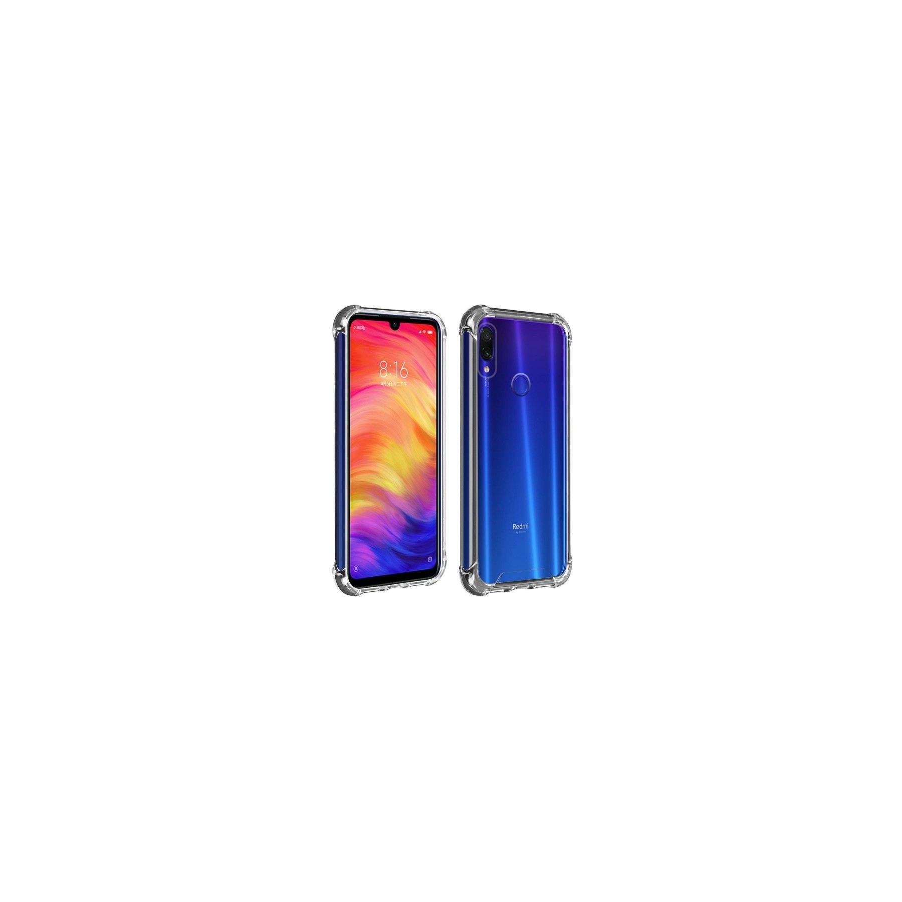 Funda Antigolpe Xiaomi Redmi Note 7 Gel Transparente con esquinas Reforzadas