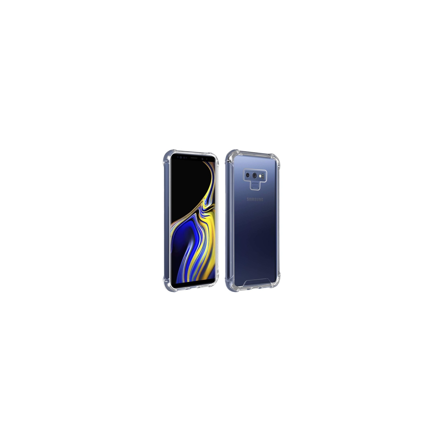 Funda Antigolpe Samsung Galaxy Note 9 Gel Transparente con esquinas Reforzadas
