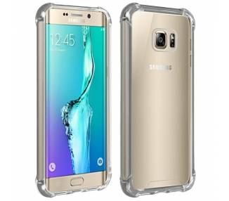 Funda Antigolpe Samsung Galaxy S6 Edge Gel Transparente con esquinas Reforzadas