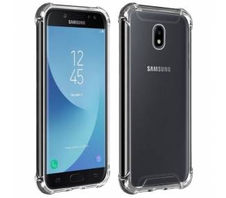 Funda Antigolpe Samsung Galaxy J7 2017 Gel Transparente con esquinas Reforzadas