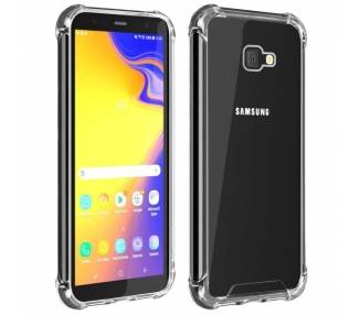 Funda Antigolpe Samsung Galaxy J4 Plus Gel Transparente con esquinas Reforzadas