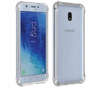 Funda Antigolpe Samsung Galaxy J7 2018 Gel Transparente con esquinas Reforzadas