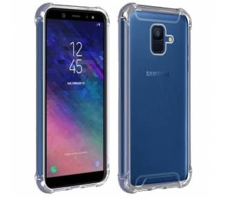 Funda Antigolpe Samsung Galaxy A6 2018 Gel Transparente con esquinas Reforzadas