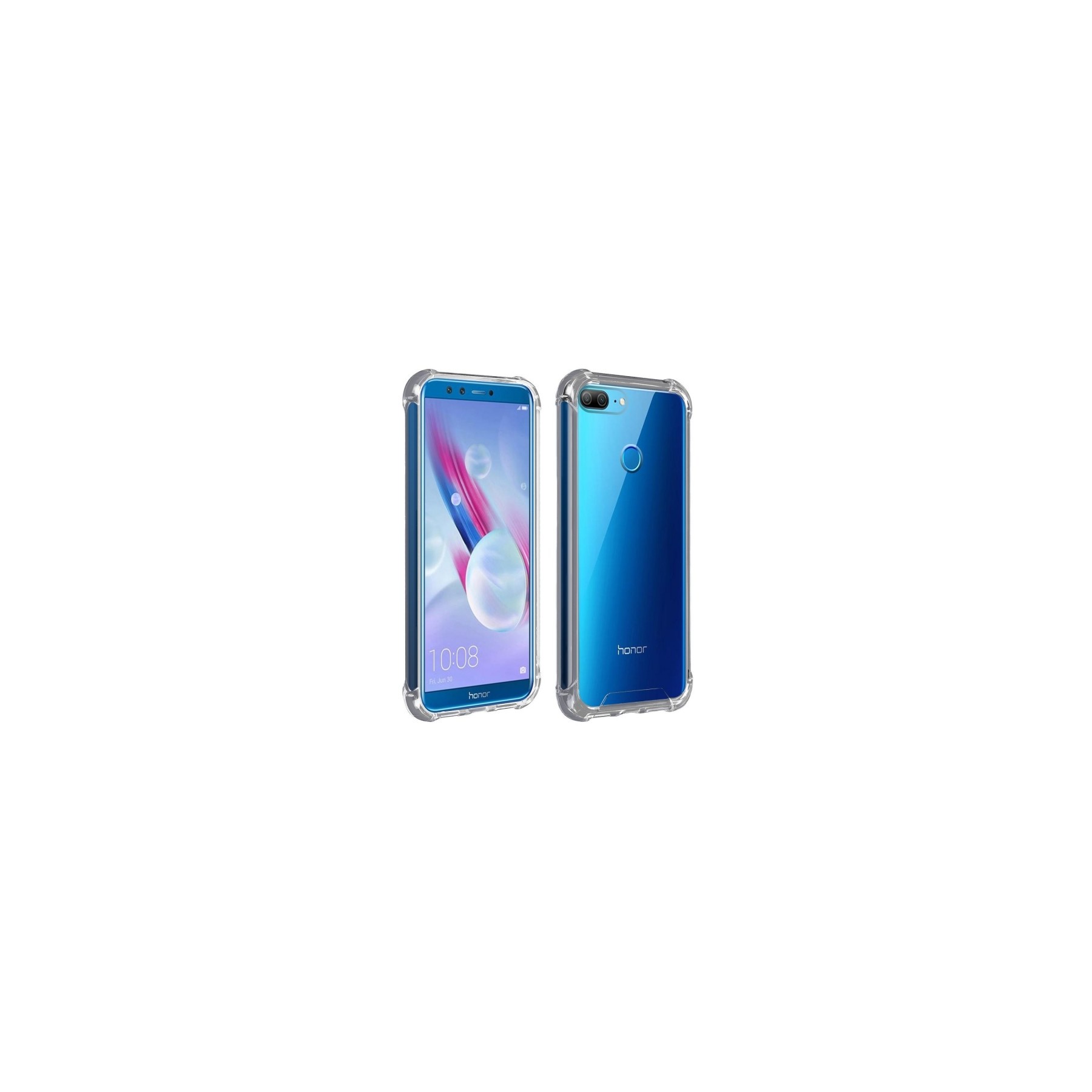 Funda Antigolpe Honor 9 Lite Gel Transparente con esquinas Reforzadas