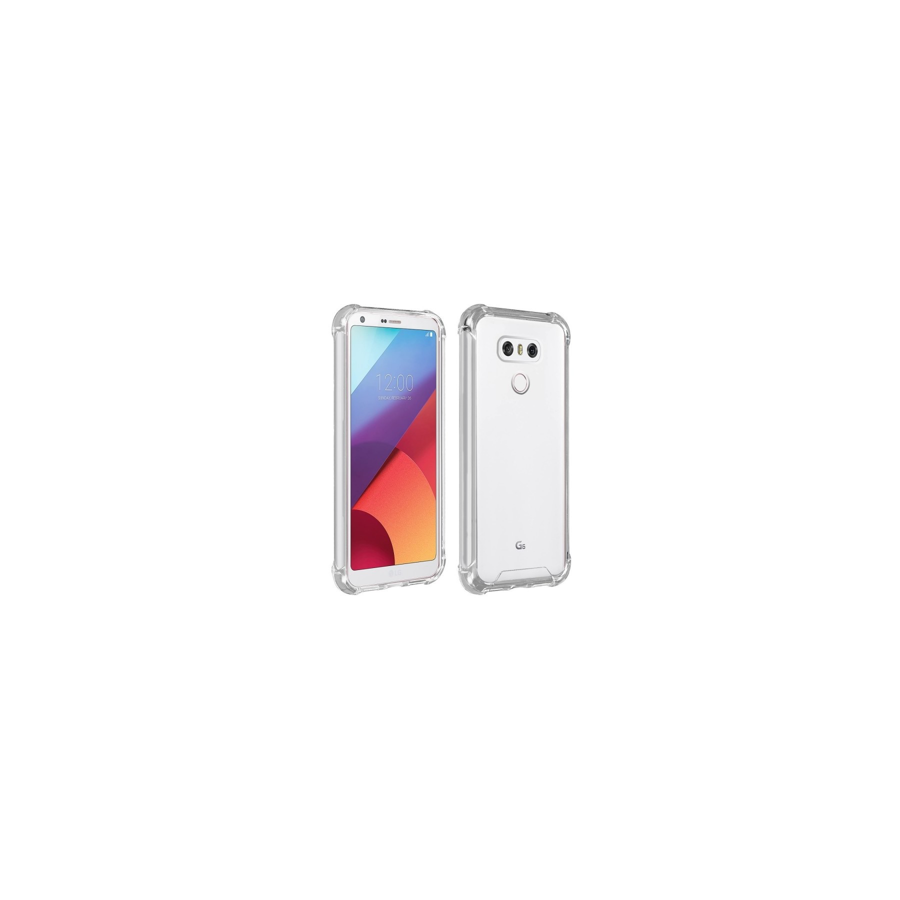 Funda Antigolpe LG G6 Gel Transparente con esquinas Reforzadas