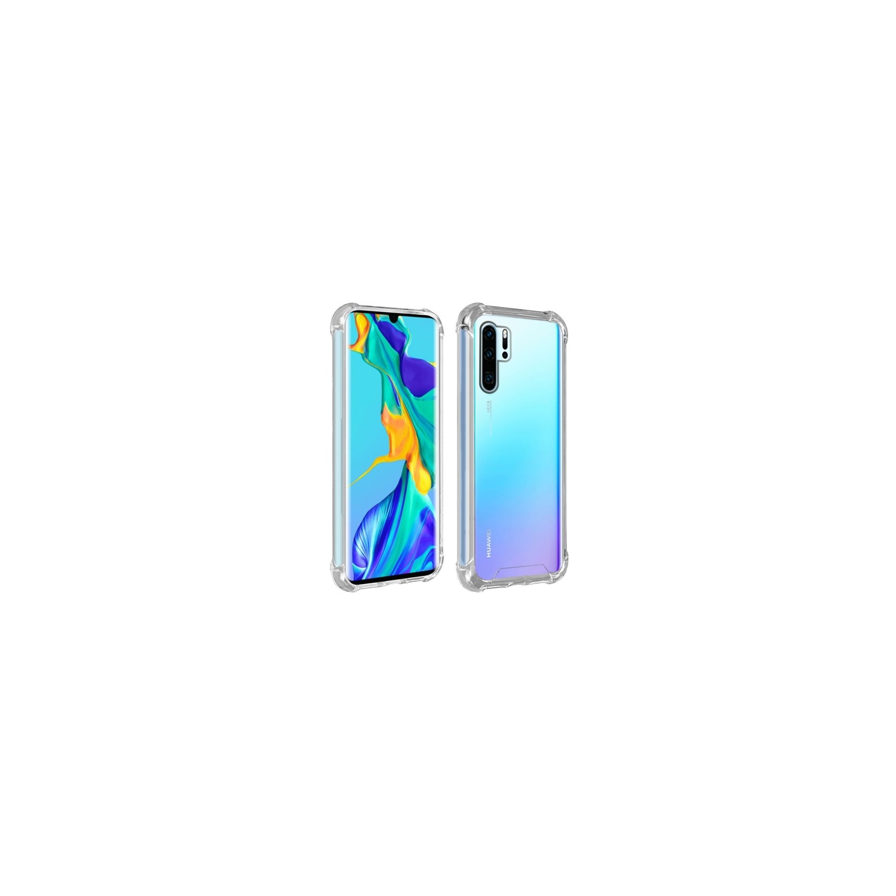 Funda Antigolpe Huawei P30 Pro Gel Transparente con esquinas Reforzadas