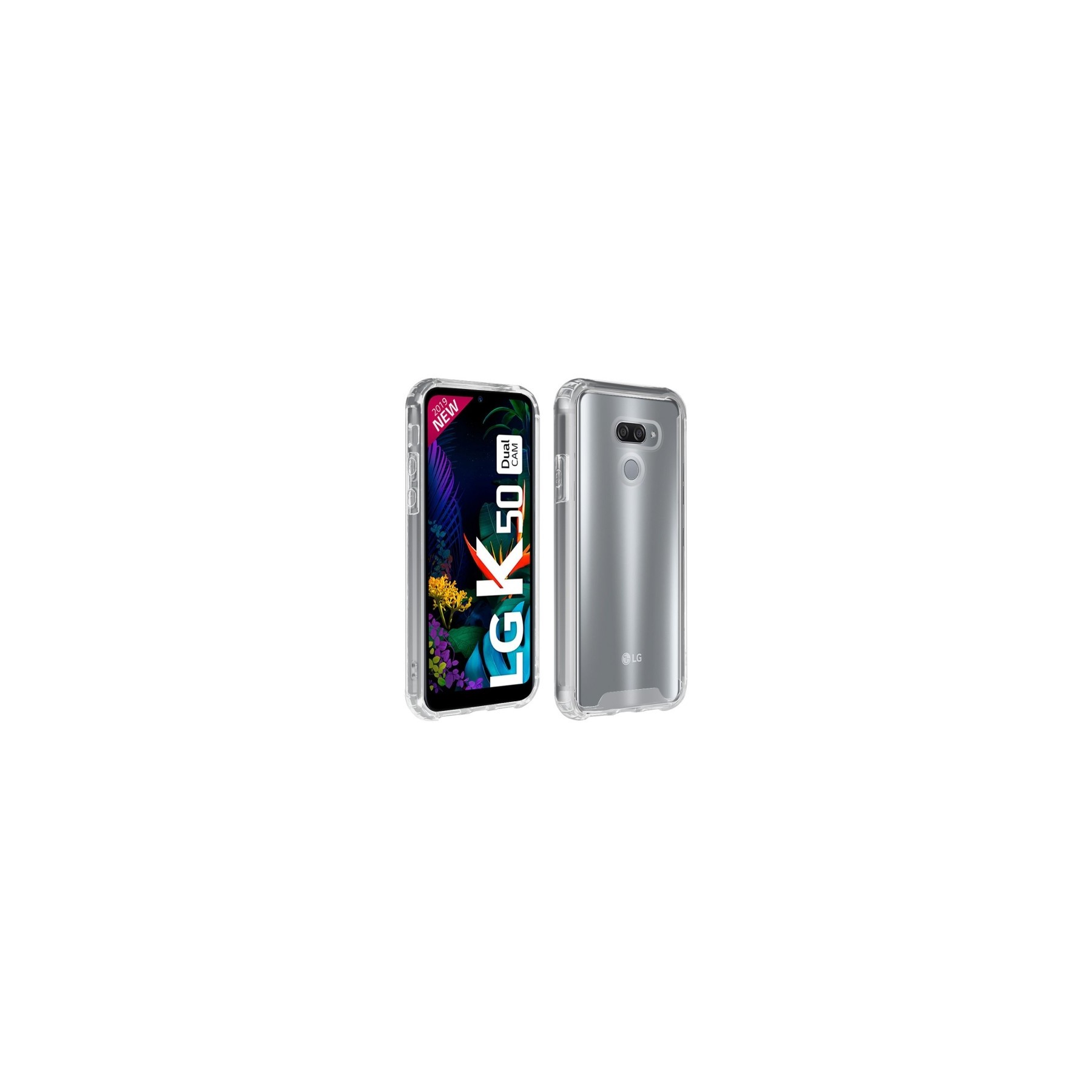 Funda Transparente LG K50/Q60 Antigolpe Premium