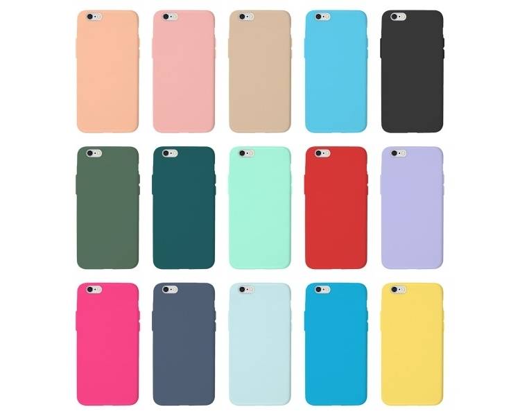 Funda Silicona Suave iPhone 5/5S/5SE disponible en varios colores