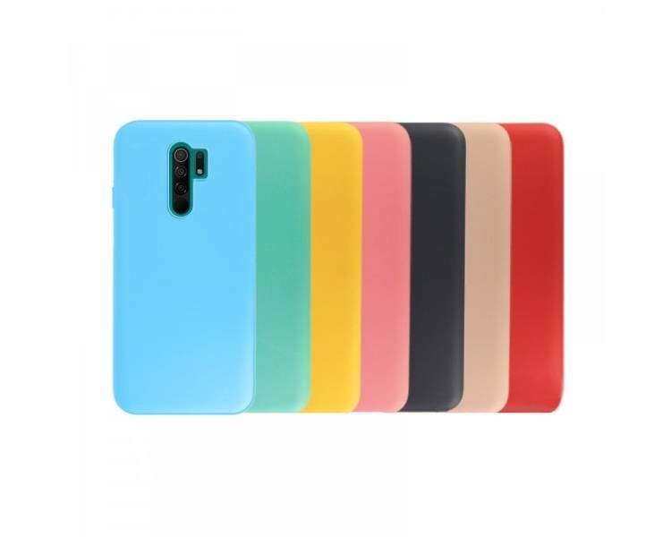 Funda Silicona Suave Xiaomi Redmi 9C disponible en 7 Colores