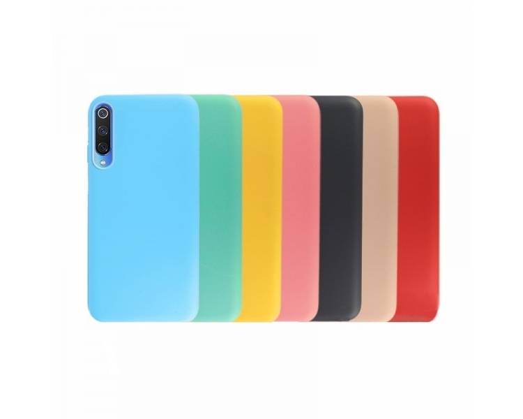 Funda Silicona Suave Xiaomi Mi 9 Lite disponible en 9 Colores