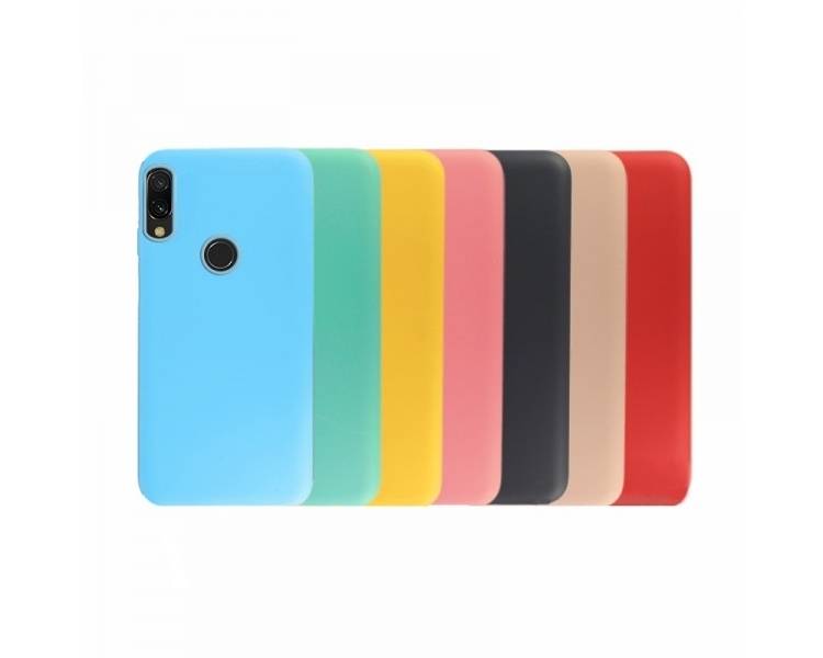 Funda Silicona Suave Xiaomi Redmi Note 9 disponible en 10 Colores