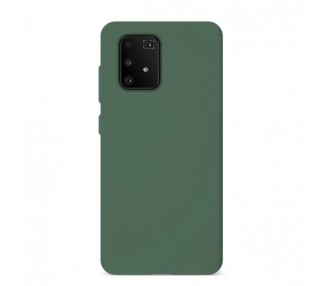 Funda Silicona Suave Samsung Galaxy A91 disponible en 9 Colores