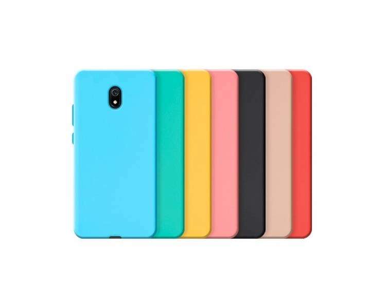 Funda Silicona Suave Xiaomi Redmi 8A disponible en 9 Colores