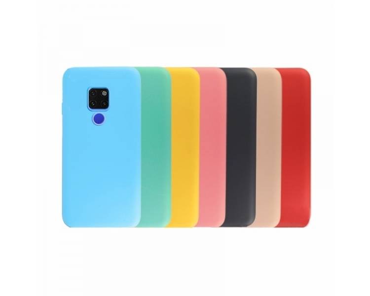 Funda Silicona Suave Huawei MATE 20 disponible en 9 Colores