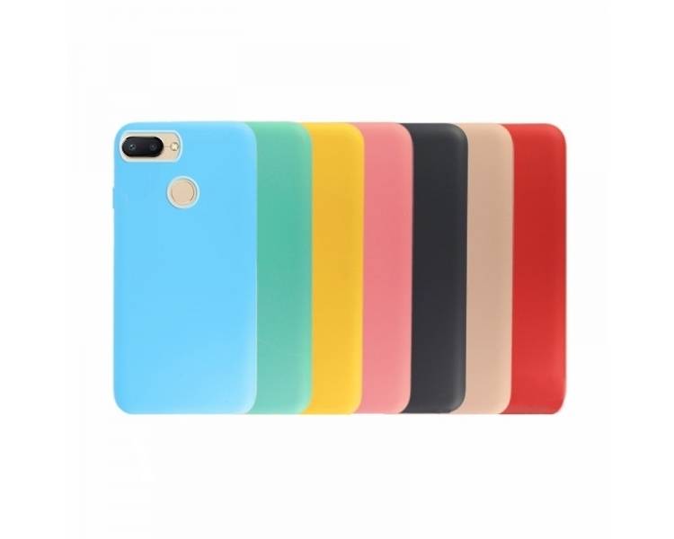 Funda Silicona Suave Xiaomi Redmi 6 / 6A disponible en 7 Colores