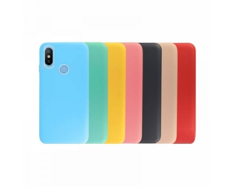 Funda Silicona Suave Xiaomi Mi A2 / 6X disponible en 7 Colores