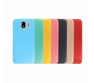 Funda Silicona Suave Samsung Galaxy J4 2018 disponible en 8 Colores