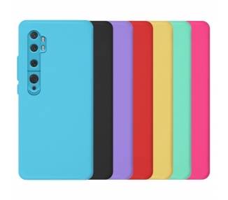 Funda Silicona Suave Xiaomi Mi Note 10 Lite con Camara 3D - 7 Colores