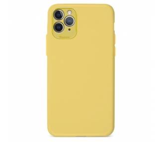 Funda Silicona Suave Iphone 11 Pro Max con Camara 3D - 7 Colores