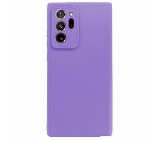 Funda Silicona Suave Samsung Note 20 Ultra con Camara 3D - 7 Colores