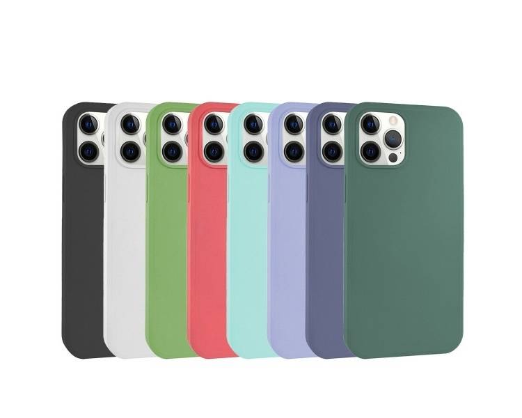 Funda Silicona Suave Cubik iPhone 12 Pro Max disponible en 8 Colores