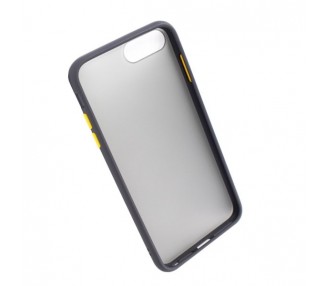 Funda Gel Huawei P40 Smoked con borde de color