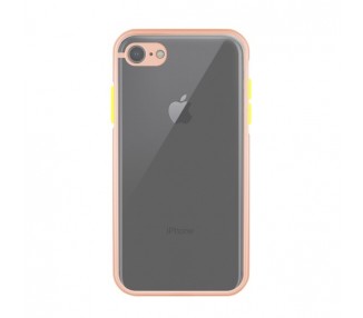 Funda Gel iPhone 7/8/SE Smoked con borde de silicona