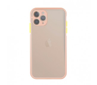 Funda Gel iPhone 11 Pro Smoked con borde de silicona