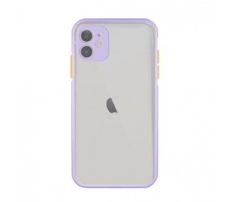 Funda Gel iPhone 11 Smoked con borde de silicona