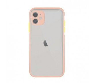 Funda Gel iPhone 11 Smoked con borde de silicona