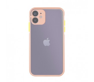 Funda Gel iPhone 12 Mini Smoked con borde de silicona