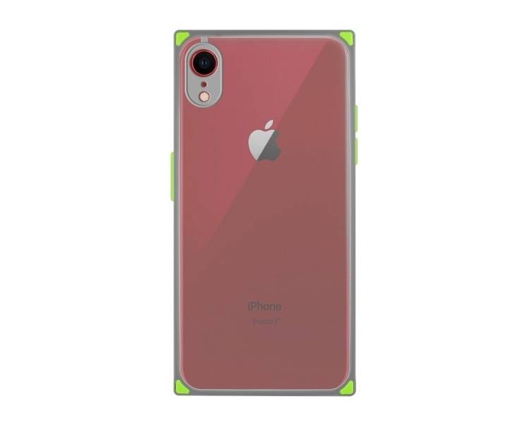 Funda Cubik iPhone XR con borde de color