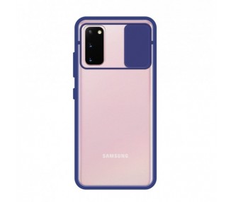 Funda Gel Samsung Galaxy S20 con cámara Cubierta Deslizante