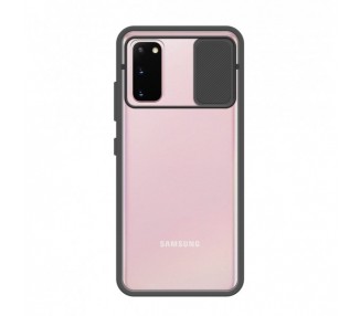 Funda Gel Samsung Galaxy S20 con cámara Cubierta Deslizante