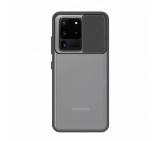 Funda Gel Samsung Galaxy S20 Ultra con cámara Cubierta Deslizante