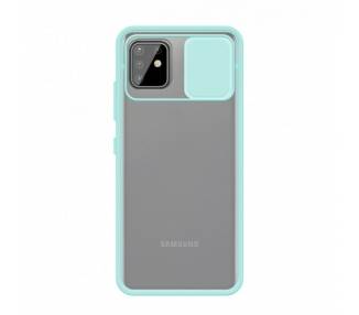Funda Gel Samsung Galaxy Note 10 Lite/A81 con cámara Cubierta Deslizante