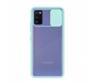 Funda Gel Samsung Galaxy A41 con cámara Cubierta Deslizante