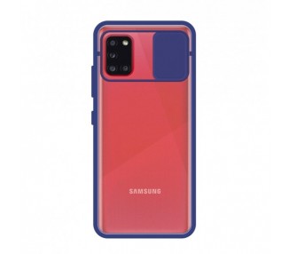 Funda Gel Samsung Galaxy A31 con cámara Cubierta Deslizante