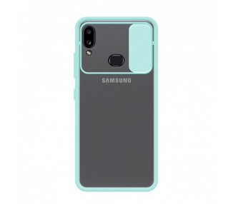 Funda Gel Samsung Galaxy A10S con cámara Cubierta Deslizante