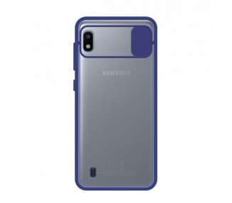 Funda Gel Samsung Galaxy A10 con cámara Cubierta Deslizante